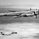 A Tu-95 Bear D escorted by a US Navy McDonnell Douglas F-4B Phantom II over the Mediterranean Sea in 1973